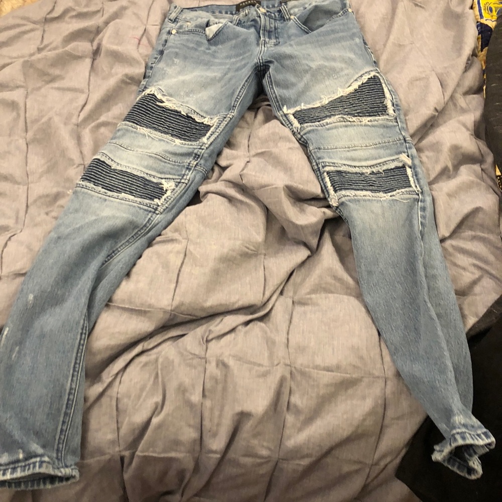 PAC Sun distressed skinny denim